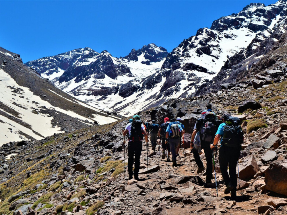 Marruecos, Ascensión al Toubkal